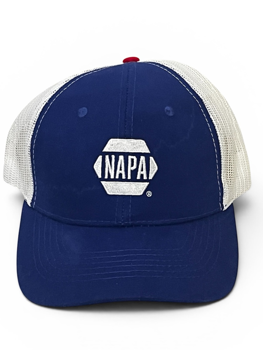 NAPAP Blue and White Trucker Hat